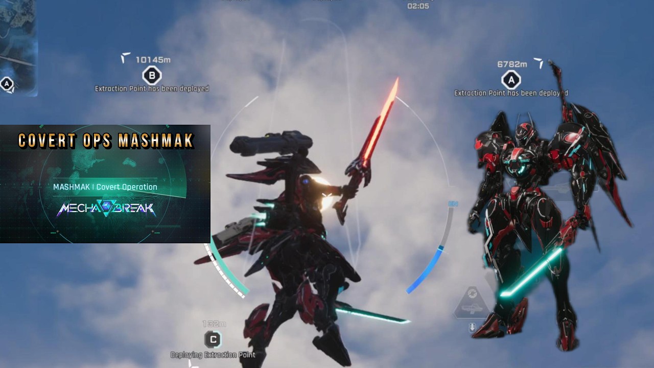 Solo Stellarus with glider - knocking out weekly missions - Covert Ops #80 - Mecha BREAK S3