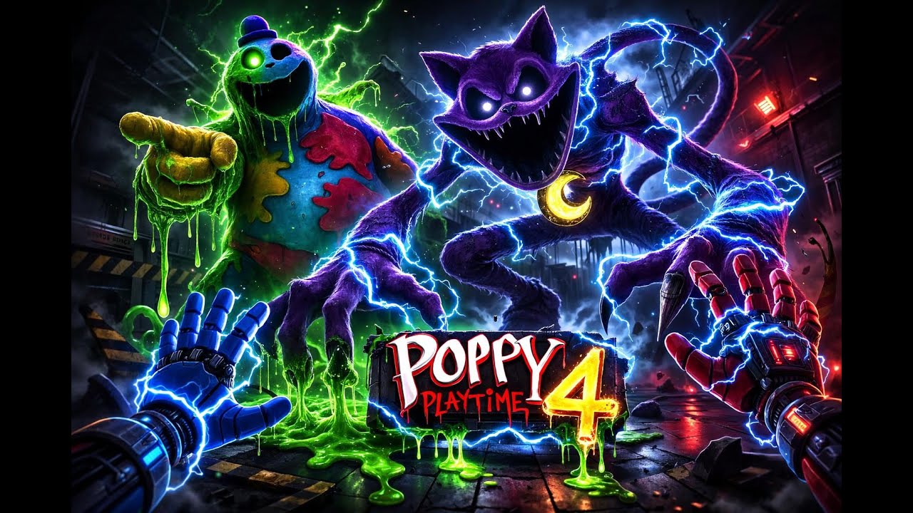 Poppy playtime 3Boss und 4 (Deutsch) heute wird viel gespielt!