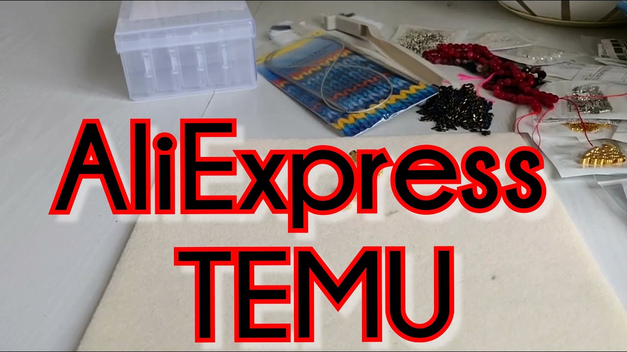 TEMU & AliExpress - для дома, фурнитура, бусины. Распаковка посылок.
