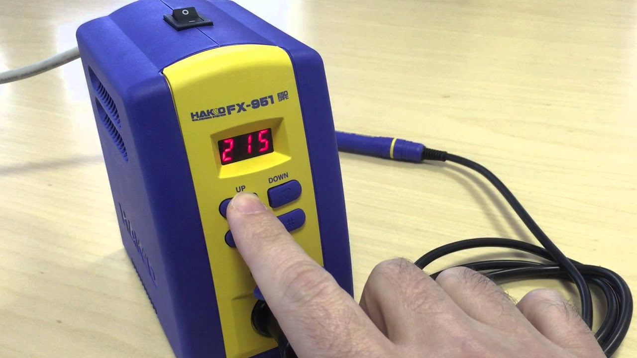 How to set Power Save on HAKKO FX-951