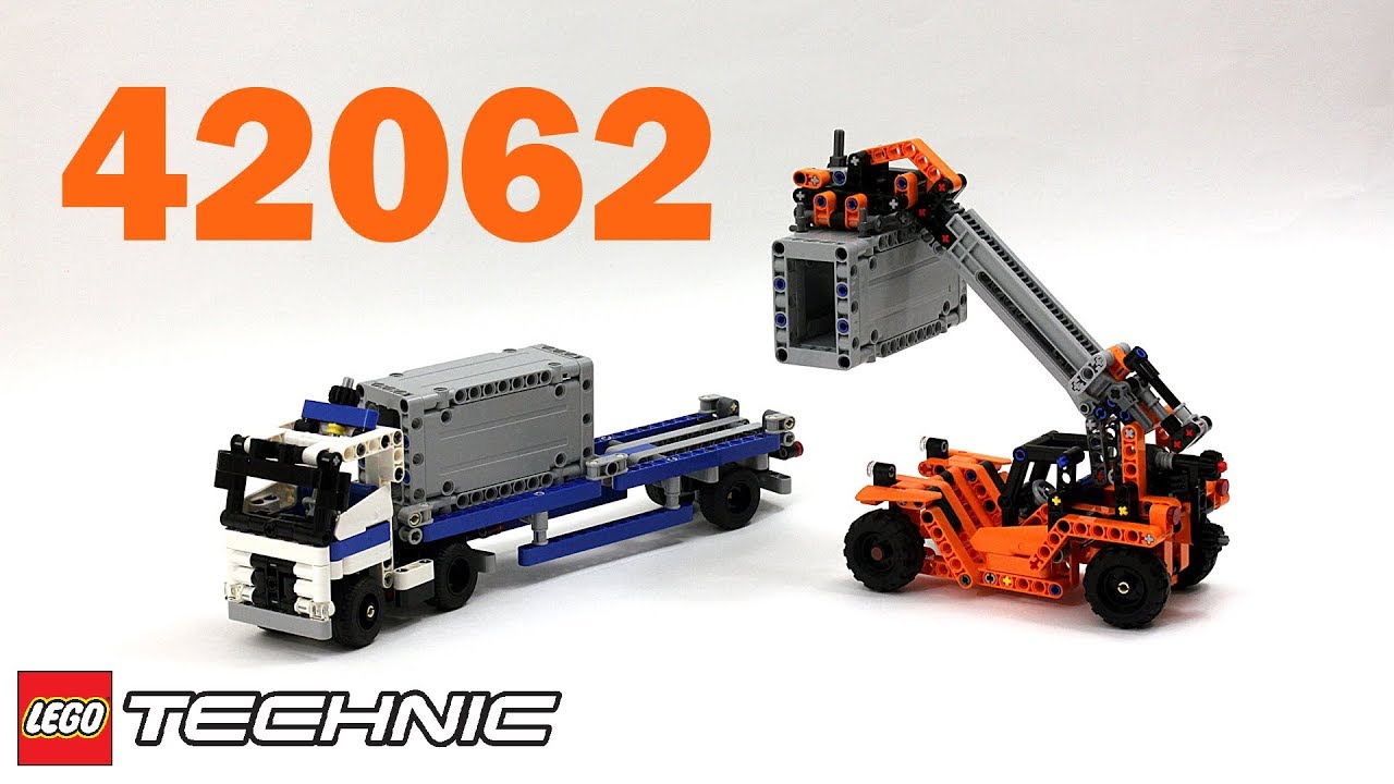 ЛЕГО Техник 42062 Контейнерный Транспорт – Обзор / LEGO Technic 42062 Container Transport - Review