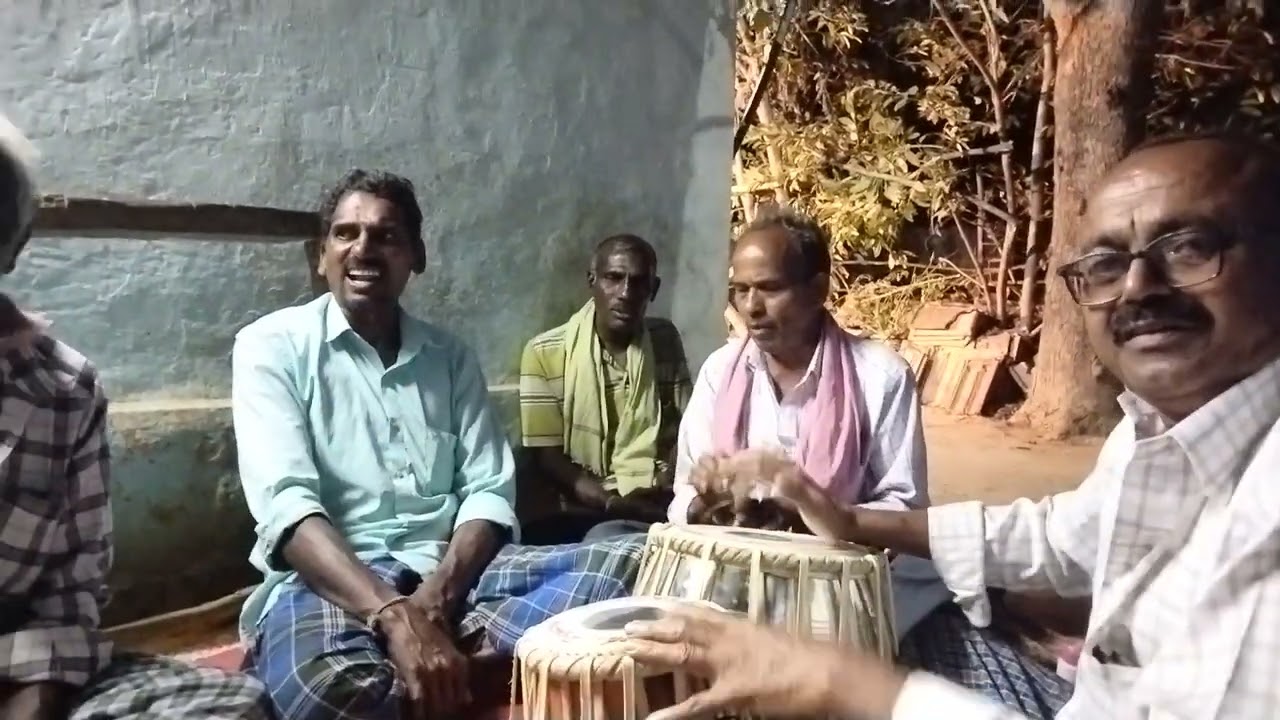 వడకాపురం చంద్రయ్య గారి 12వ రోజు కర్మ సందర్భంగా భజన(కుమ్మరి పల్లె)