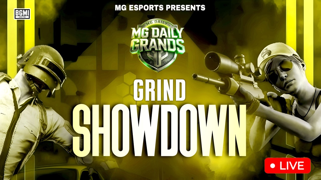 SHOWDOWN LIVE MG ESPORTS @mgesports2 #bgmilive #bgmi