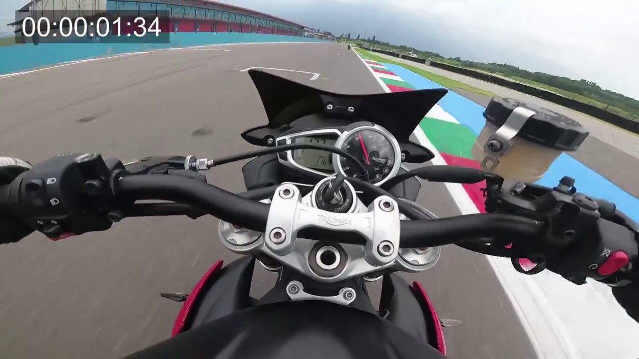 Autodromo di Franciacorta - On board Triumph Street Triple 675 R Giro lanciato