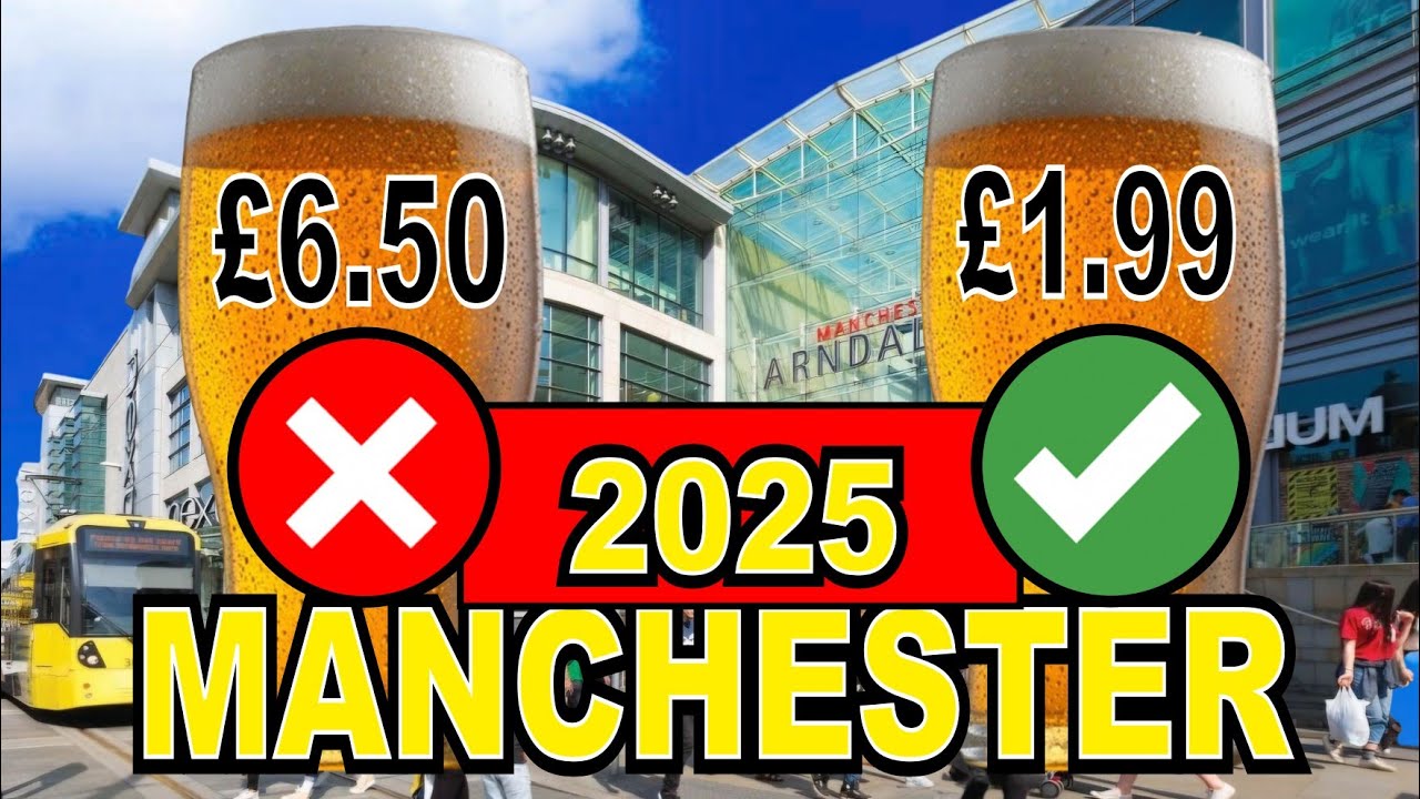 CHEAP BEER IN MANCHESTER 2025 - WE SHOW YOU WHERE!