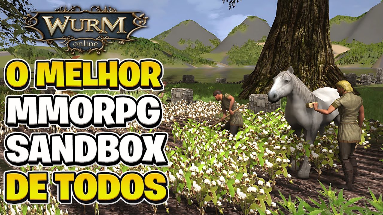 Wurm Online é um jogo INCRÍVEL!