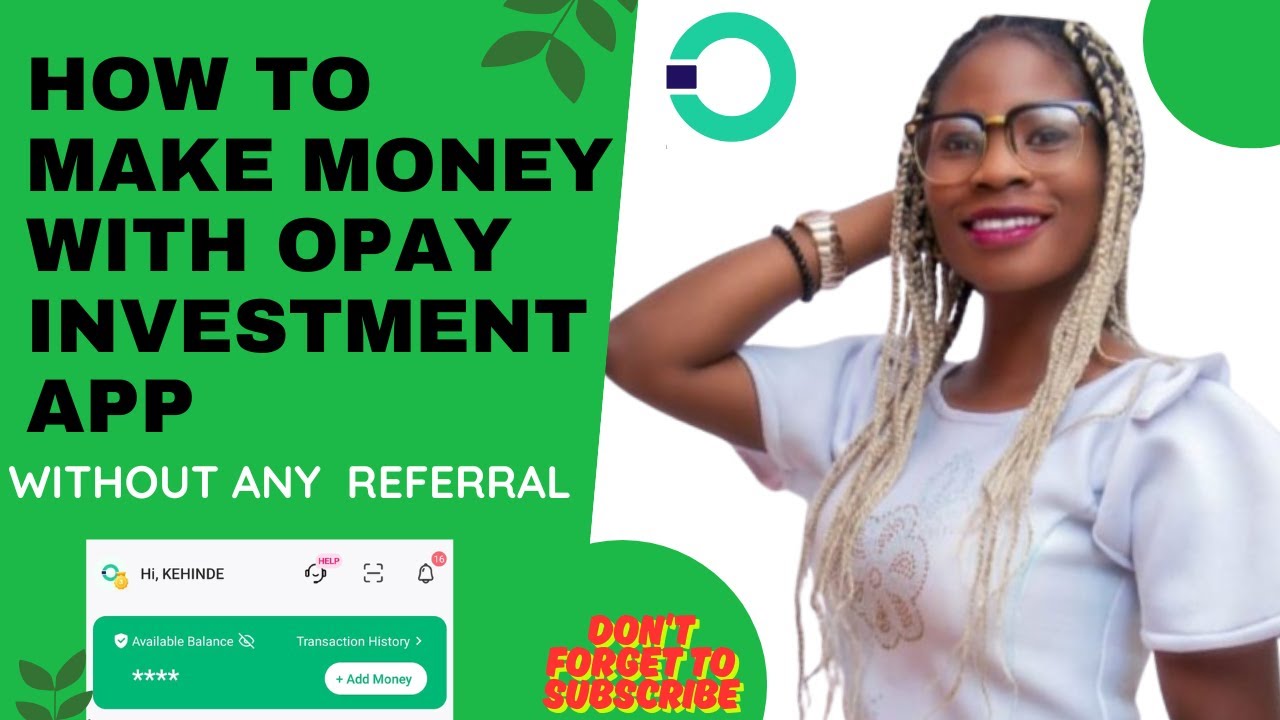 How To Save, Earn and Invest with Opay without any Referral