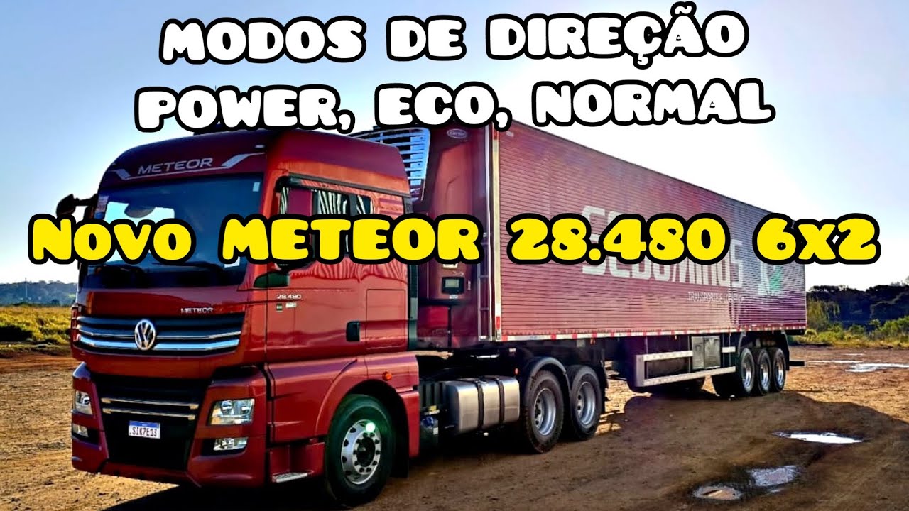 METEOR 28.480 - NOVOS MODOS DE DIREÇÃO - POWER - ECO - NORMAL