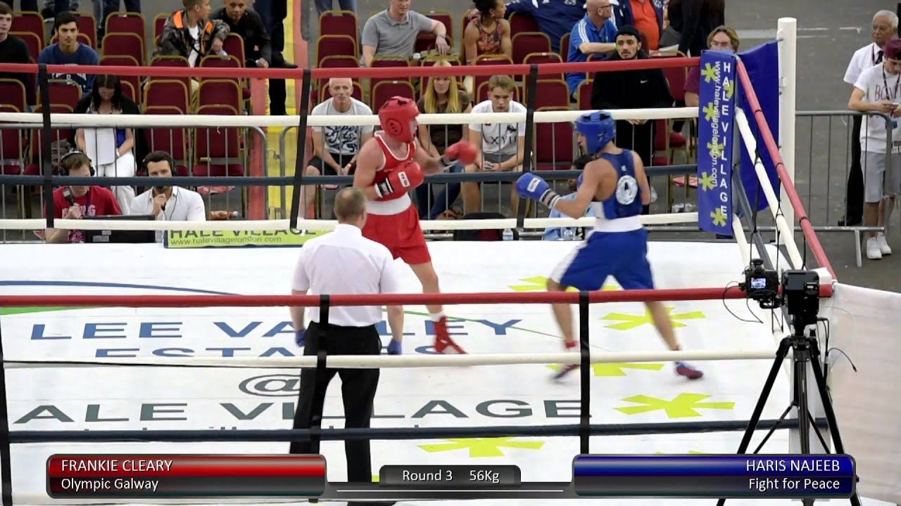 Haringey Box Cup SF - Frankie Cleary v. Haris Najeeb