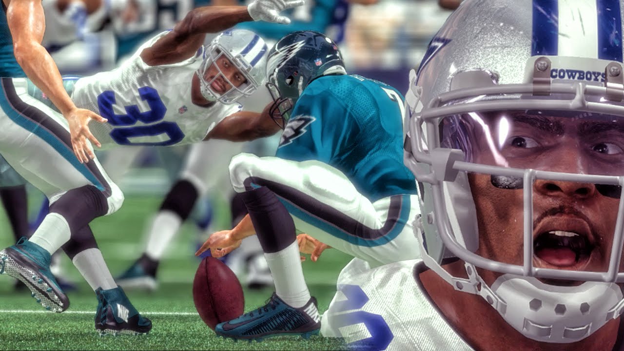 MADDEN 17 GAMEPLAY - BLOCKING A FIELD GOAL! New Special Teams Mechanics