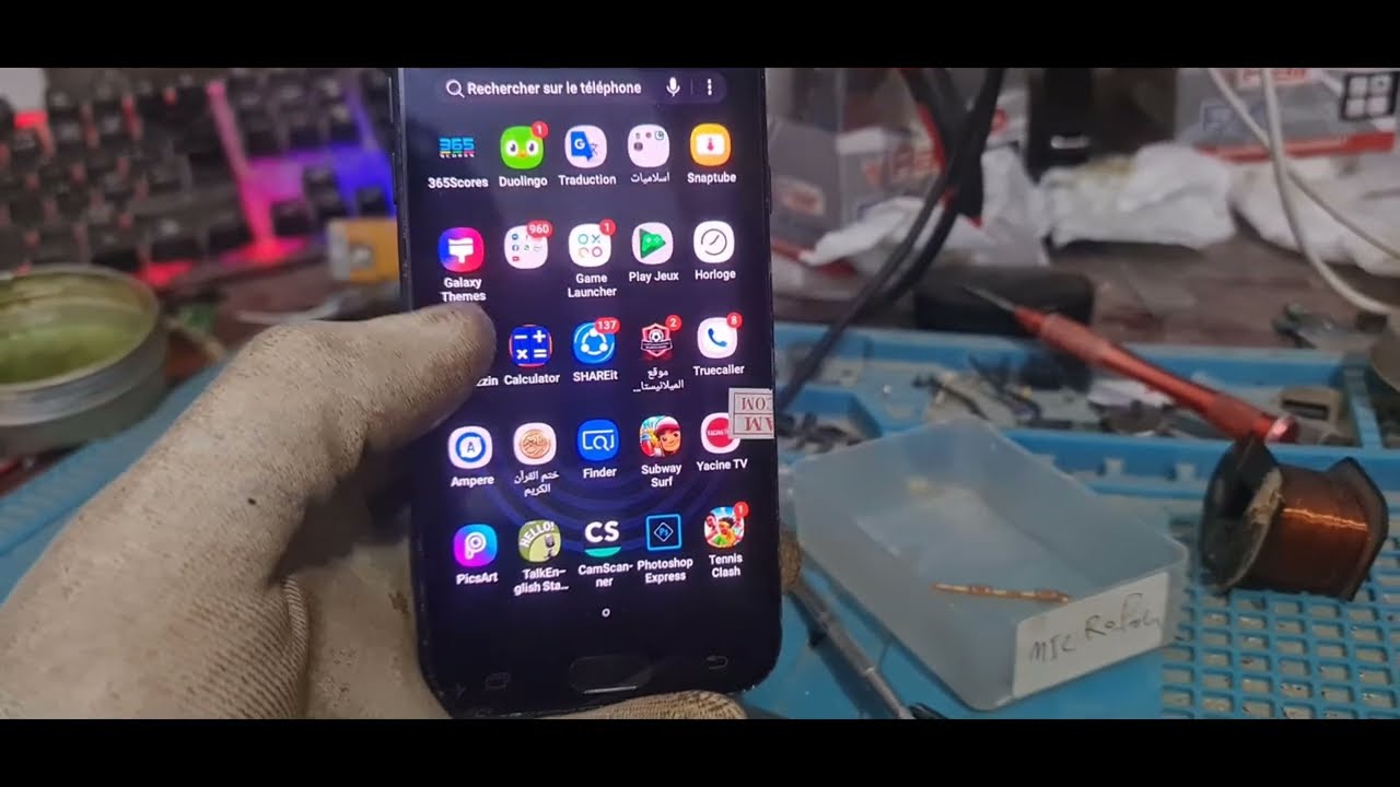 Remove screen lock samsung j5 pro j530f u2
