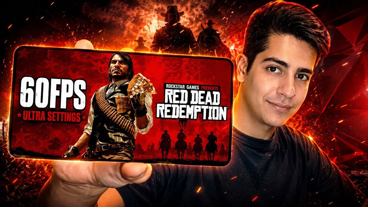 آپدیت جدید Red Dead 1 موبایل نسخه نتفلیکس 60 FPS معرکس 🔥 + آموزش نصب