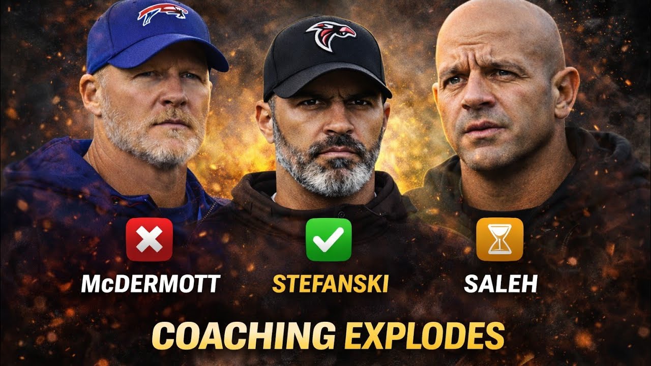 Bills Fire McDermott, Falcons Land Stefanski & NFL Coaching Chaos Explodes