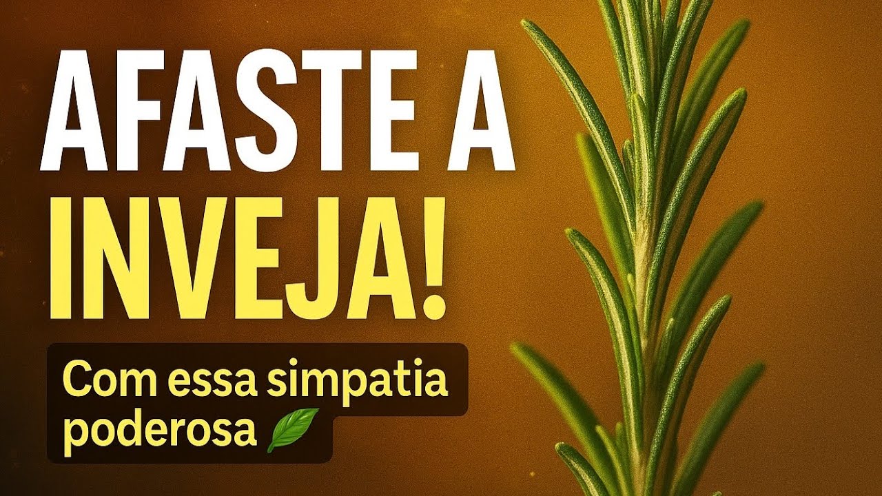 Simpatia com Alecrim para Afastar Inveja, Mau-Olhado e Energias Ruins 🌿 [FUNCIONA MESMO]