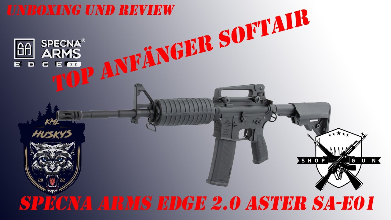 TOP ANFÄNGER SOFTAIR!!! Specna Arms Edge 2.0 ASTER SA-E01 #TEAMKMLHUSKYS #softair @shopgun9490