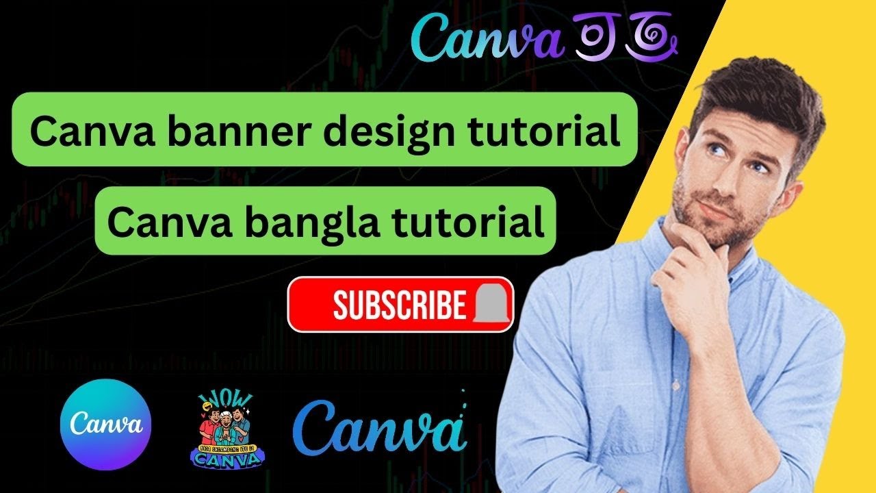 canva banner design tutorial | canva bangla tutorial |how to use canva | Hub TeachingBD