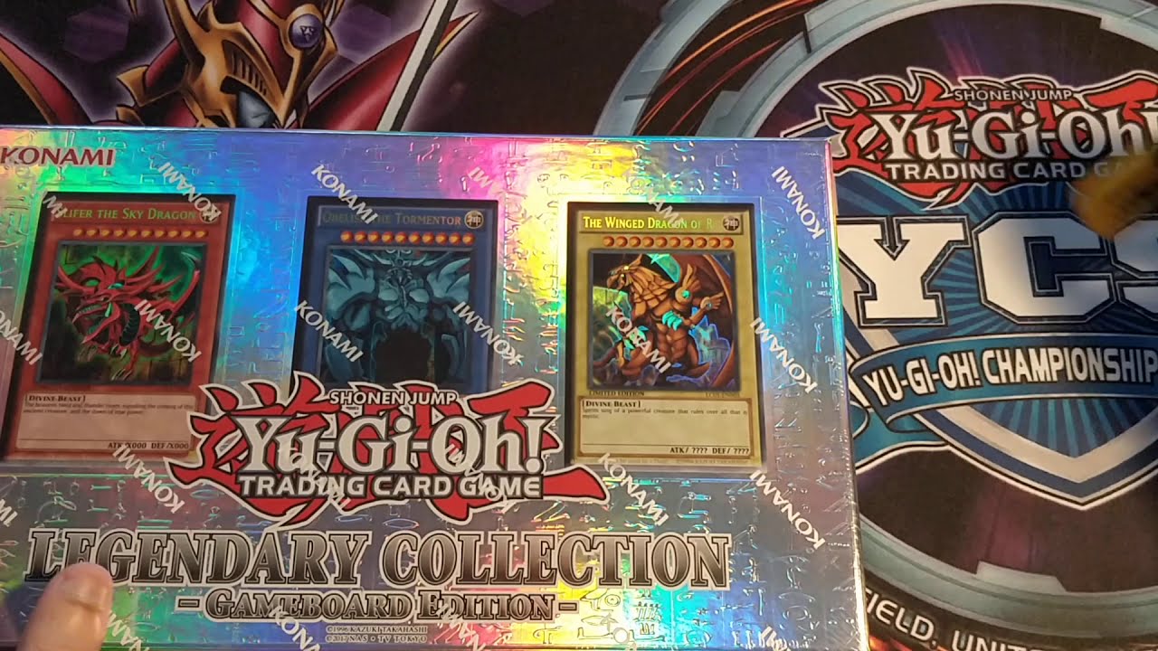 Legendary Collection 1 Yu-Gi-Oh Opening EU 2017 Edition