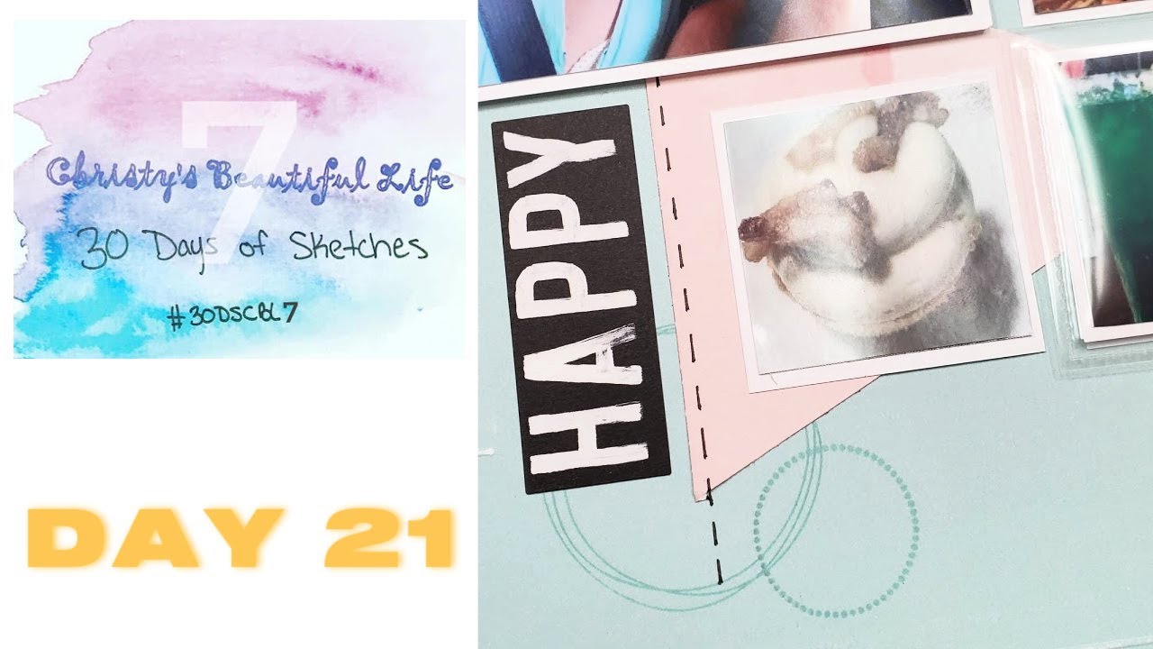 Happy 39th Birthday | Using Flip Flaps to add more photos | #30DSCBL