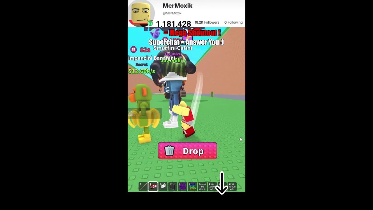 Playing Roblox LIVE with Every Viewer! 🔴 | #roblox #shorts