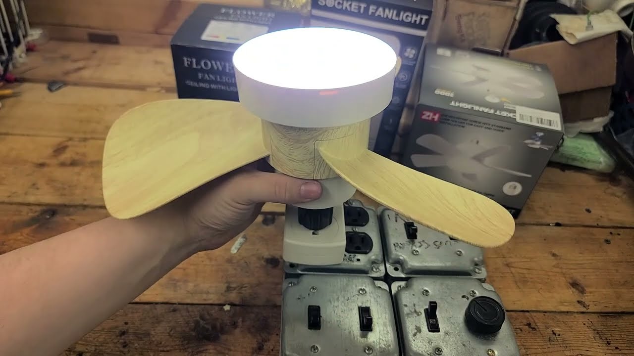 From The Workbench: LED Socket Fan Roundup #5 Smart/Wifi, Cane/Wicker Blades, 3/6 Blade, and more!