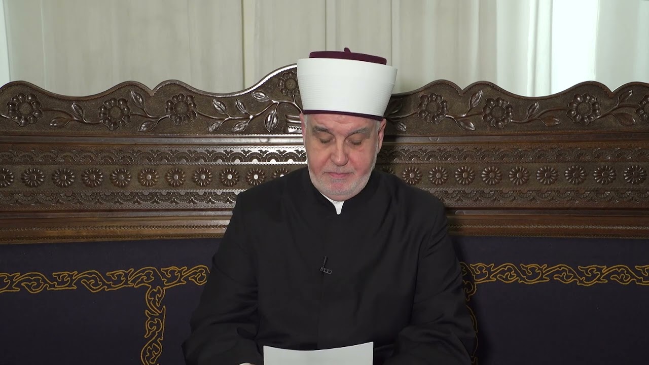 Bajramska poruka reisu-l-uleme Huseina ef. Kavazovića