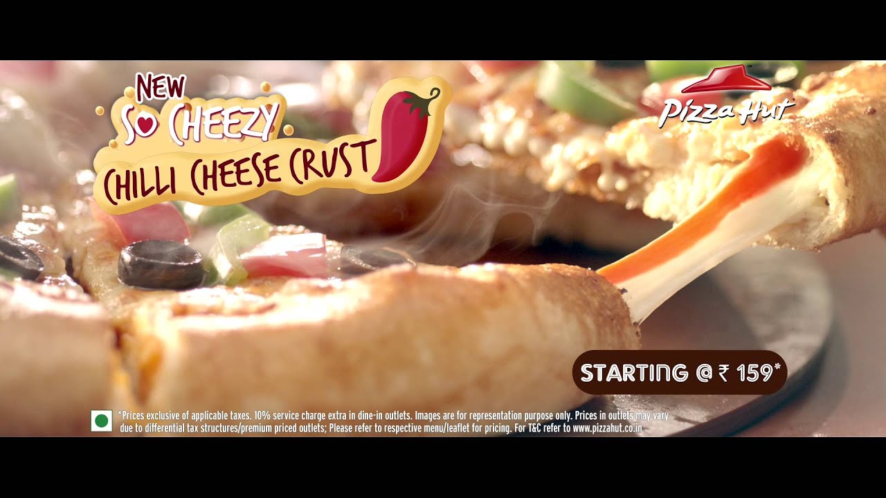 Pizza Hut, So Cheezy-chilli cheese crust
