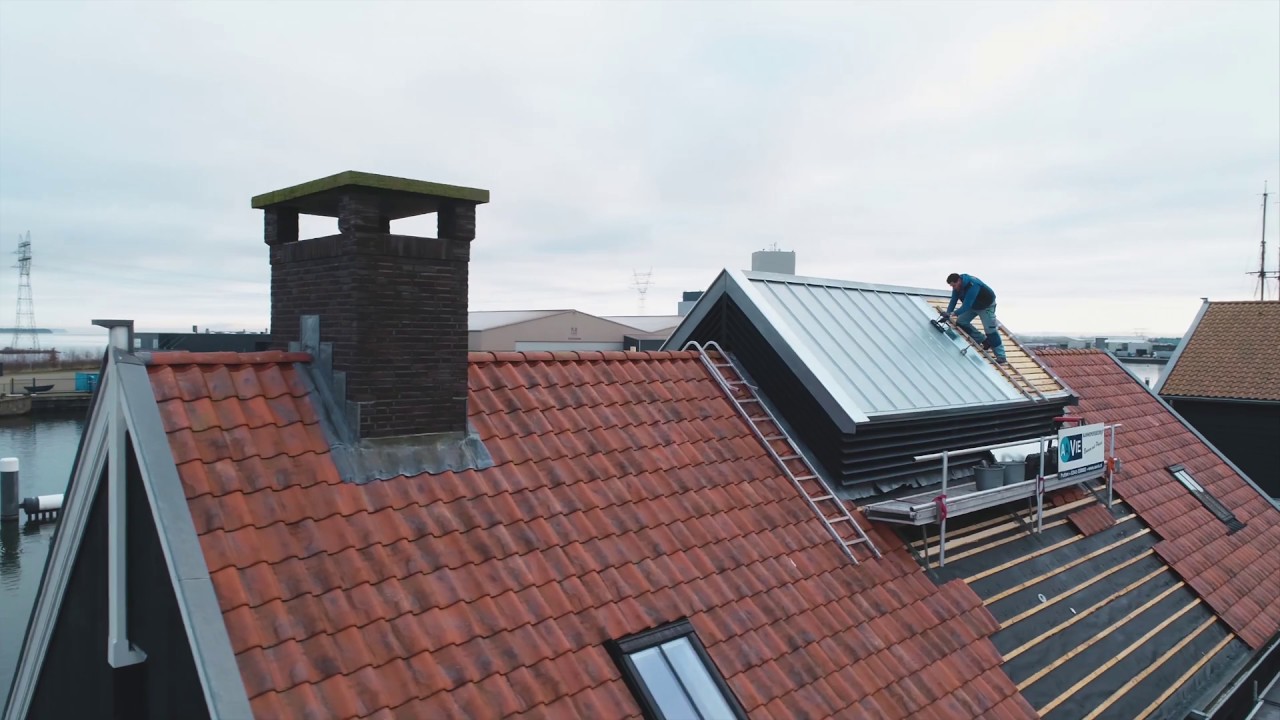 zinken dakopbouw zinken fels dak