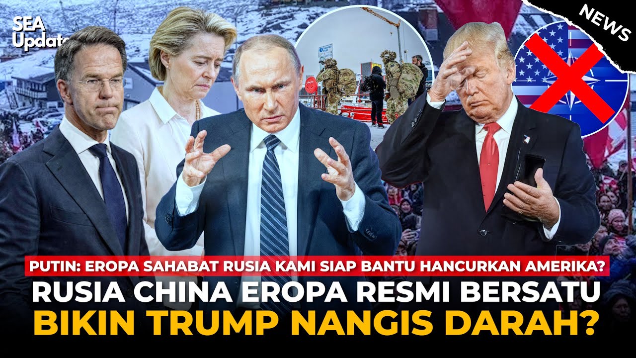 AS Merana Kena Jebakan Putin Eropa Bersatu Berikan Serangan Kejutan Senjata Rahasia EURASIA Keluar?