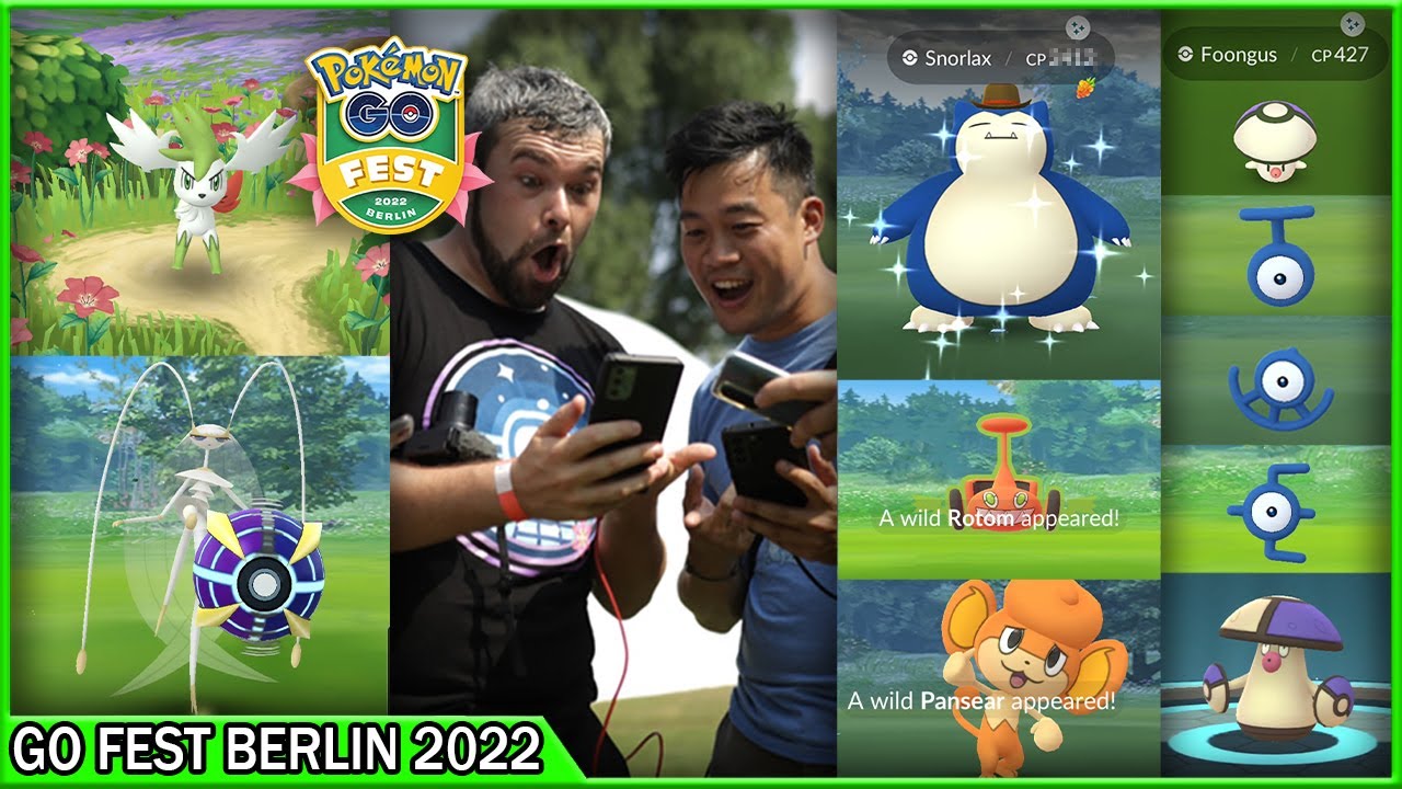 Pokémon GO Fest Berlin! ✨️50+ Shinies caught✨️