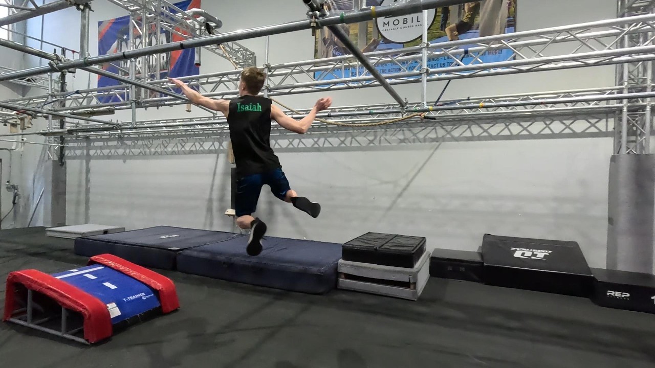 A speed course competition at Ark ninja 1/25/26