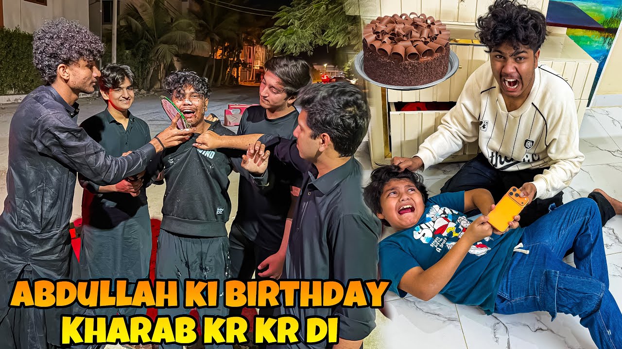 ABDULLAH NY ALI KA 17 pro AX CHEEN LEYA 😳 || ABDULLAH KI BIRTHDAY KHARAB KR DI 😳 || 