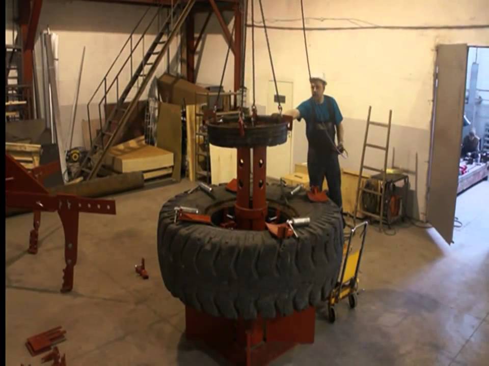 Мобильный шиномонтажный стенд SHM 100