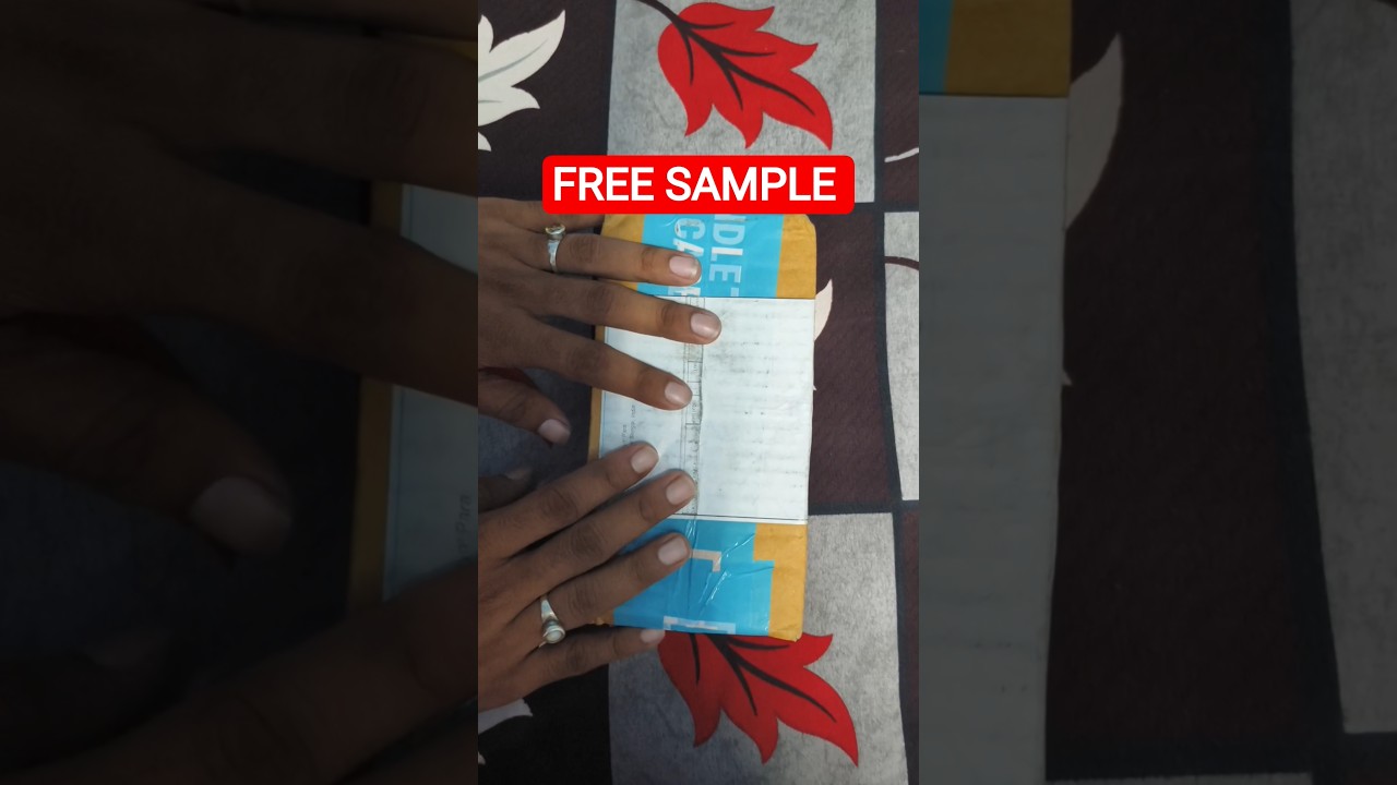 free sample products today 😱 #unboxing #lootoffer #shorts #onlineshopping #freesamples #viral