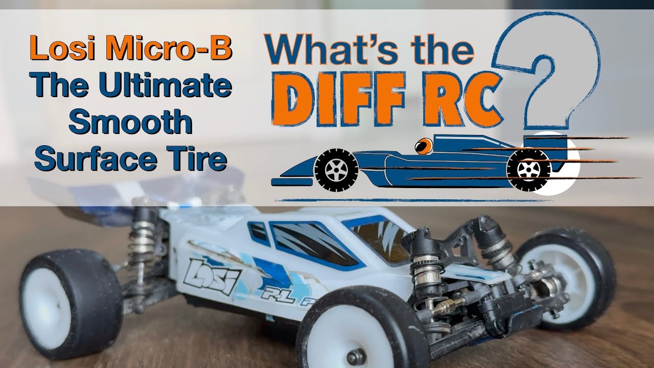 Losi Micro-B Smooth Surface Ultimate Tire