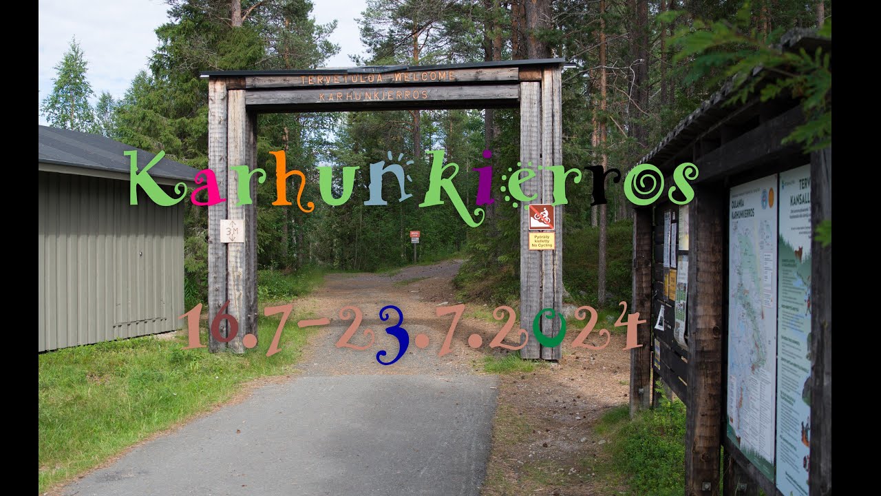 Karhunkierros heinäkuussa 2024