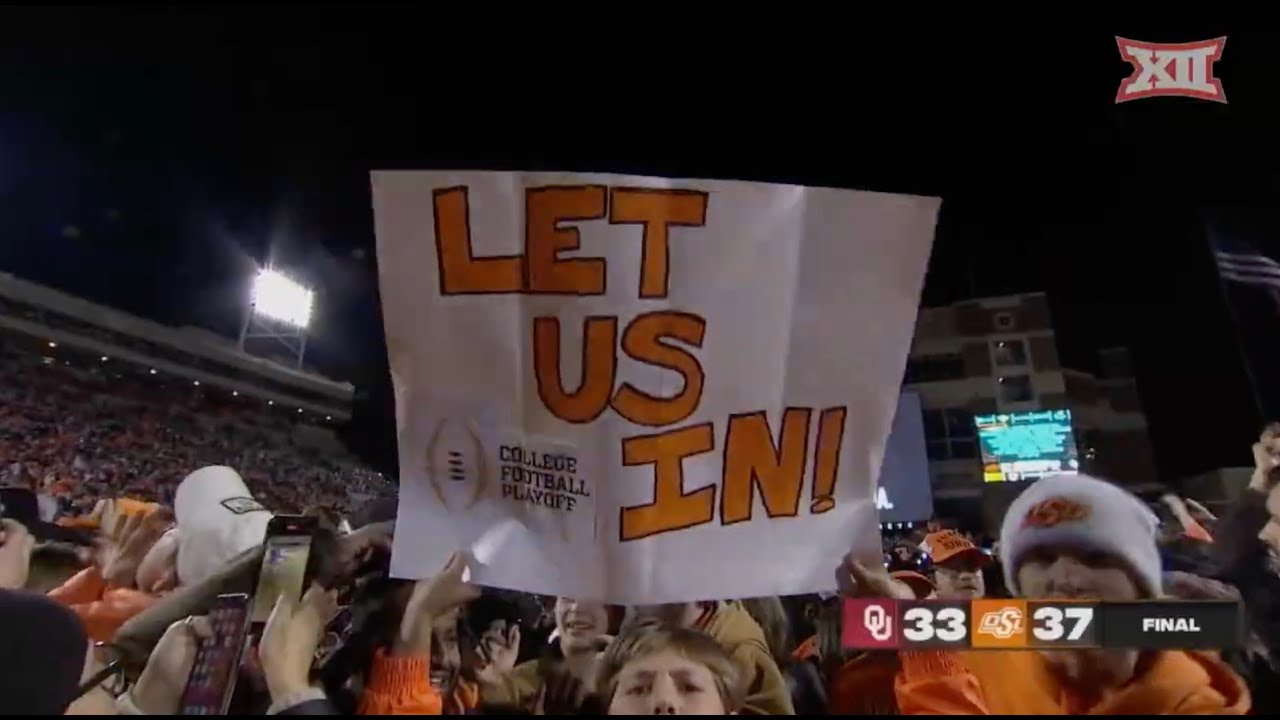 No. 10 Oklahoma vs No. 7 Oklahoma State Football Highlights