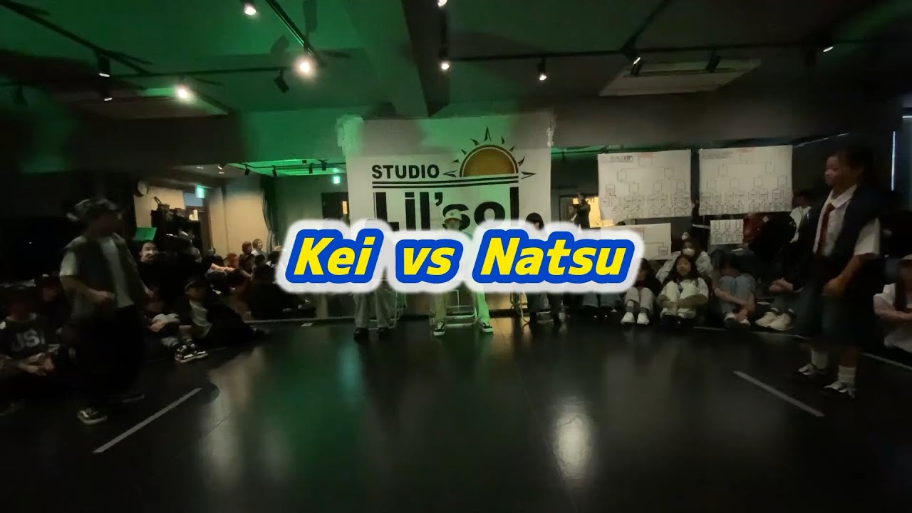 JUMP UP! vol.4 【Lil'sol freestyle battle】Kei vs   Natsu /2025.11.9