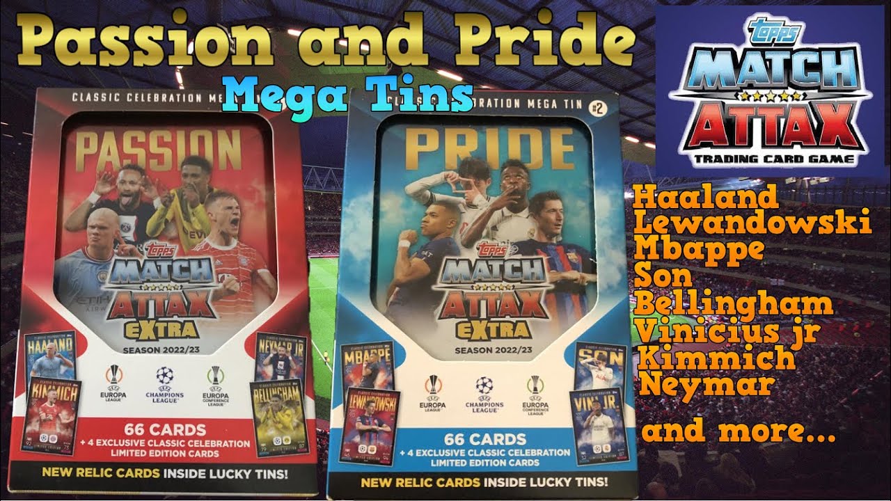Passion & Pride | MEGA TINS | Match Attax 22/23