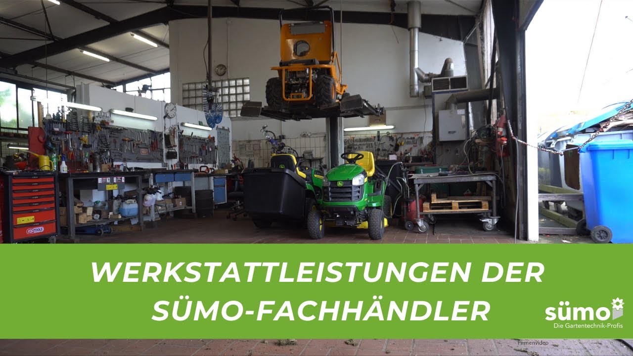 Werkstattleistungen der SÜMO-Fachhändler für Forst- & Gartentechnik