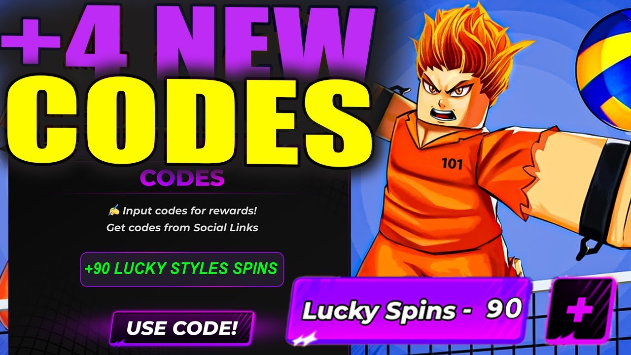 ALL WORKING CODES FOR VOLLEYBALL LEGENDS IN JANUARY 2026! ROBLOX VOLLEYBALL LEGENDS CODES