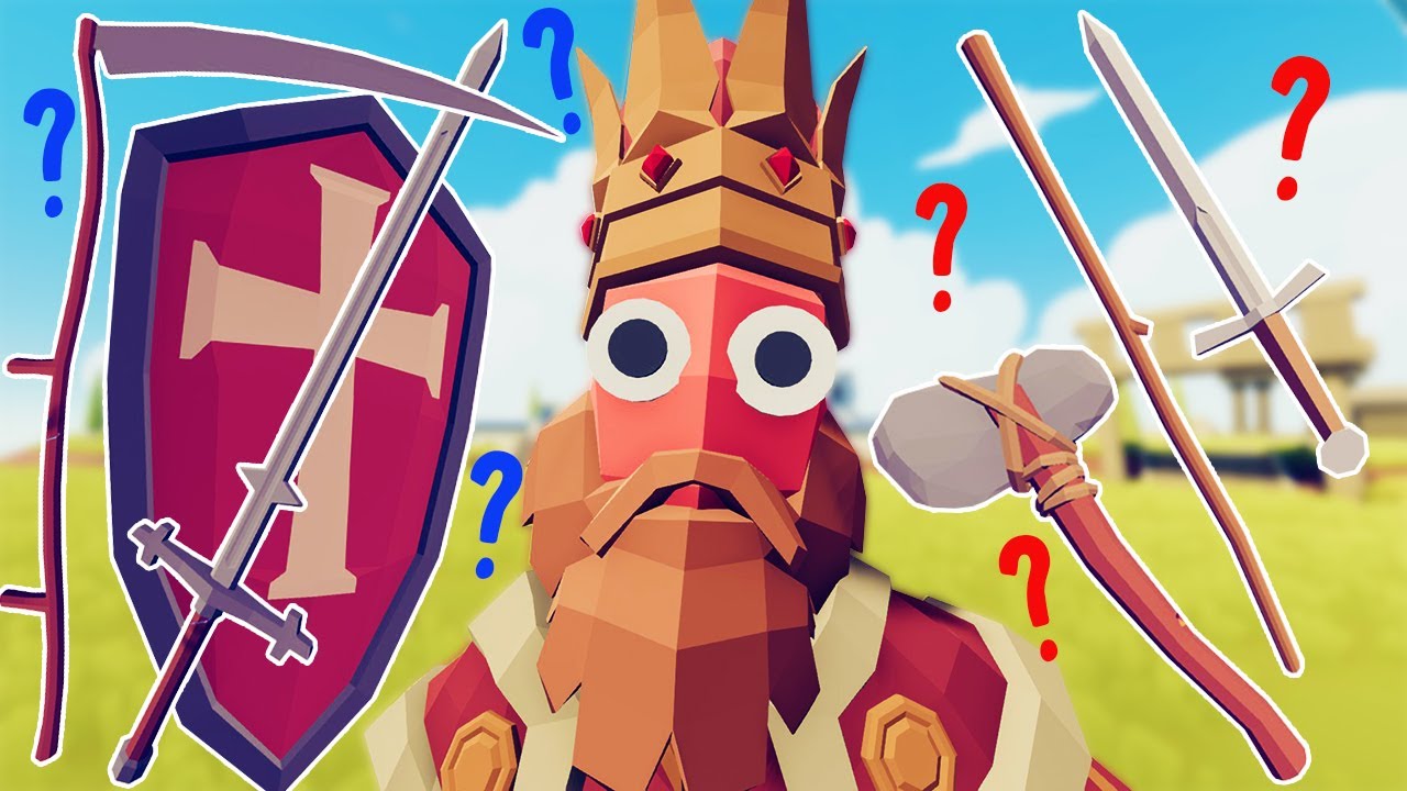 What Is The Strongest Weapon In TABS? - Melee Weapon Tournament - Totally Accurate Battle Simulator