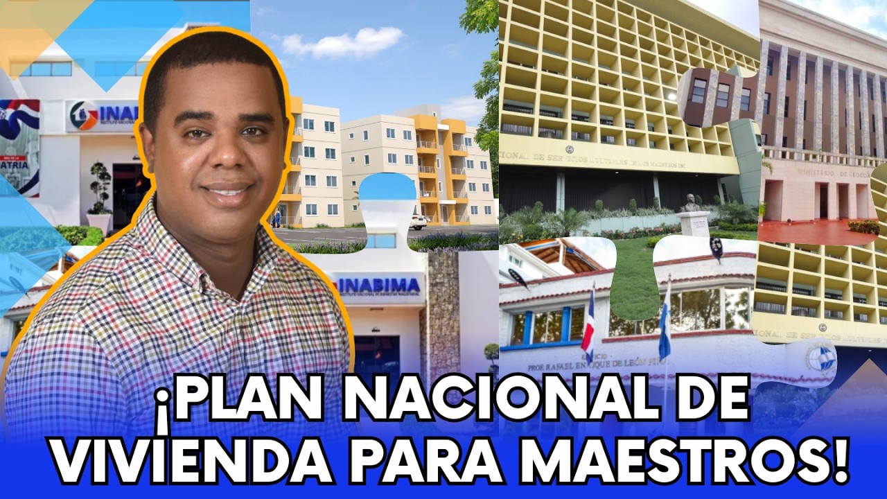 UN PLAN NACIONAL DE VIVIENDAS EXCLUSIVO PARA MAESTROS