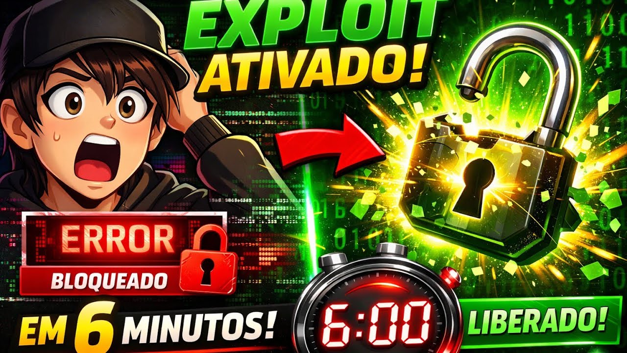 VIDEO FORMATO BLOG  (FAZENDO O DESBLOQUEIO EM 6 MINUTOS DO XBOX 360 VIA EXPLOIT 😱😱😱) Rápido Demais 😍