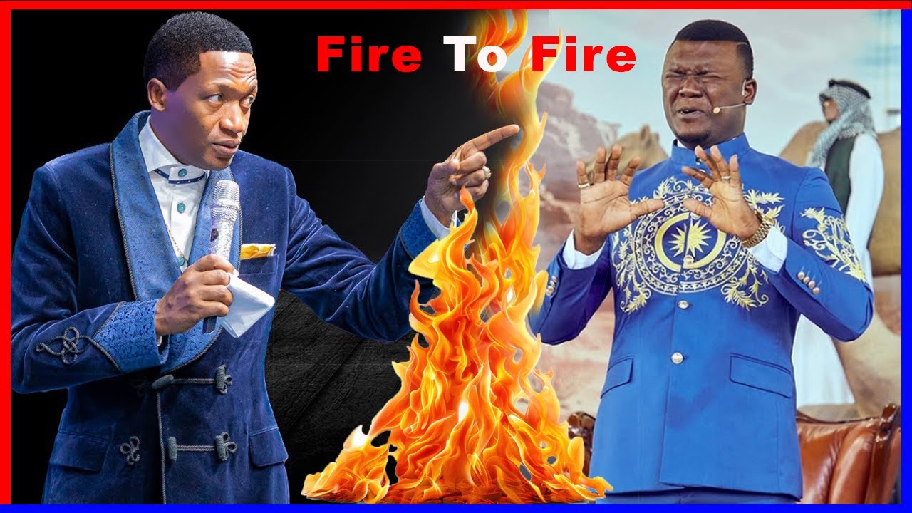 WATCH LIVE: Pastor Obed F!res Prophet Uebert Angel Over Mahama - FIRE TO FIRE