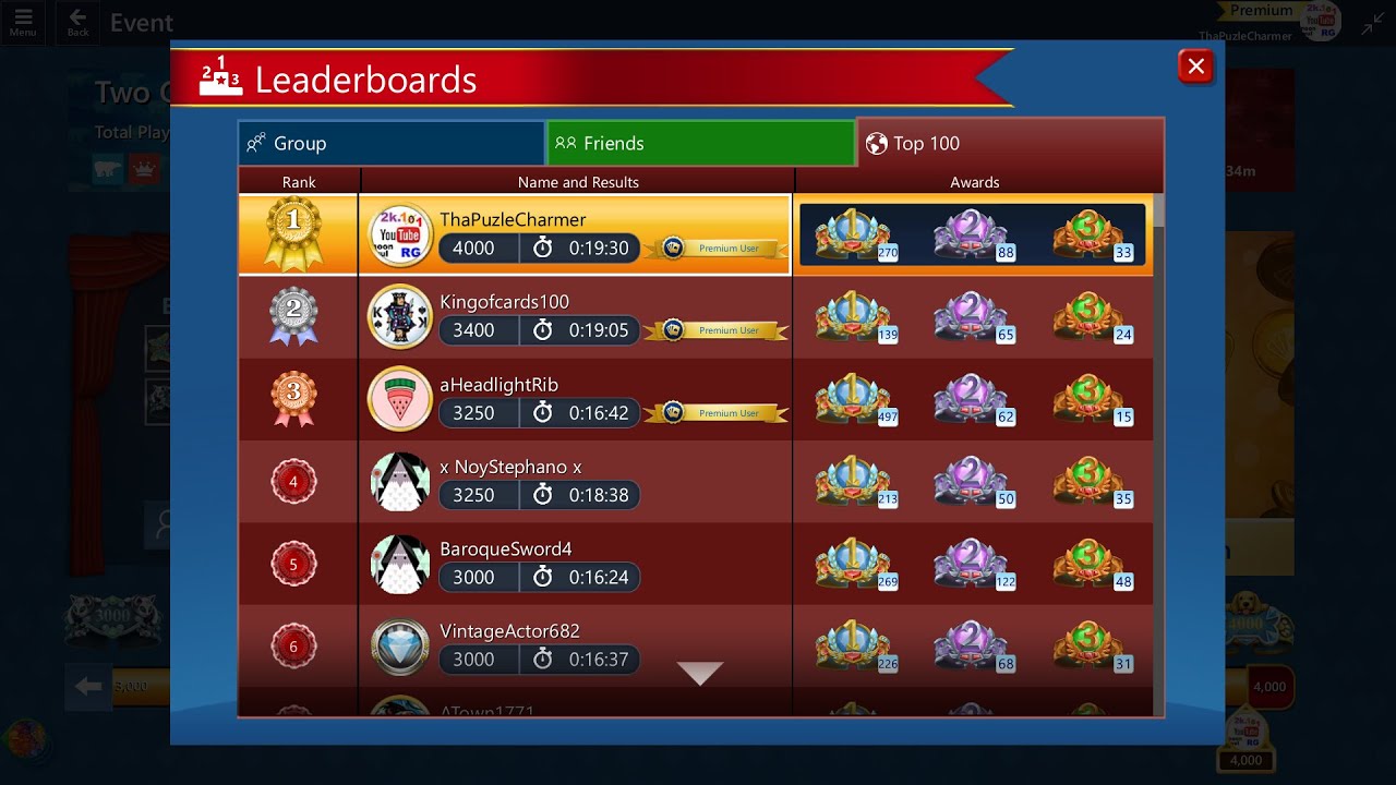 ThaPuzleCharmer 19m30s - cggm0191 - Two Games To Tango 4,000 pts August 24th 2020 - 1st w @eot hd#17