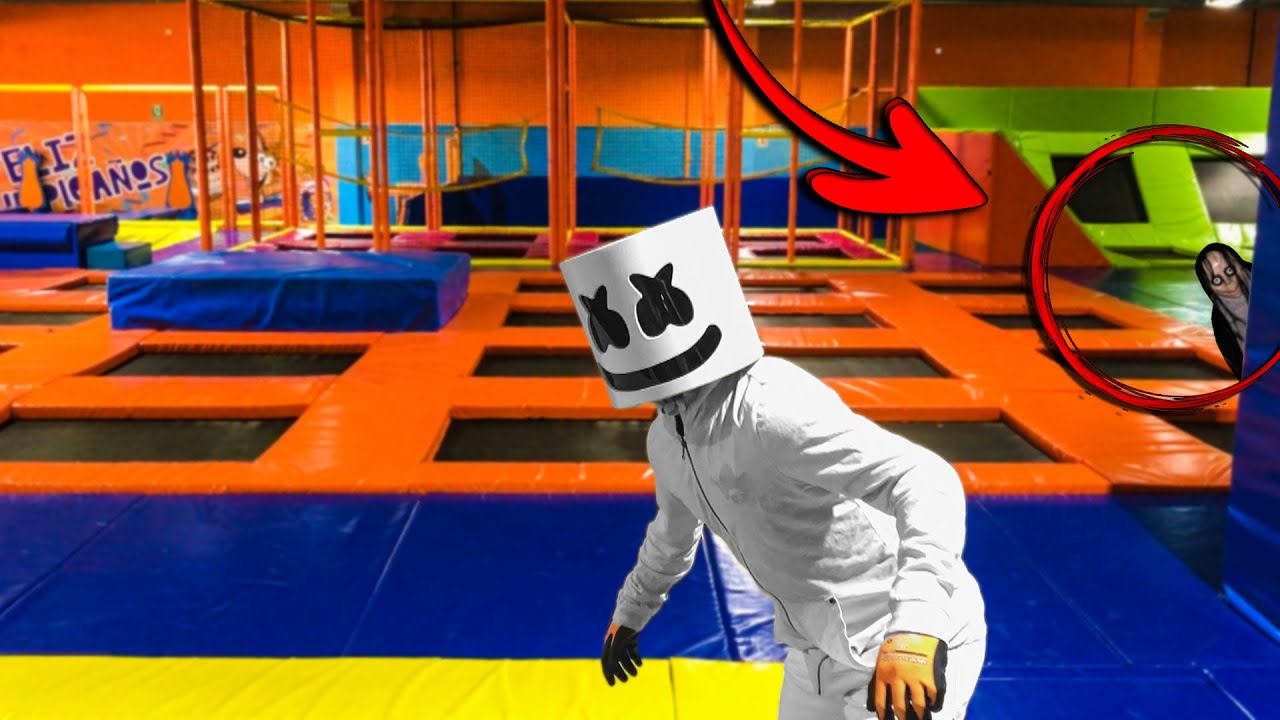 MARSHMELLO ME LLEVA A UN PARQUE DE TRAMPOLINES *Hace parkour*