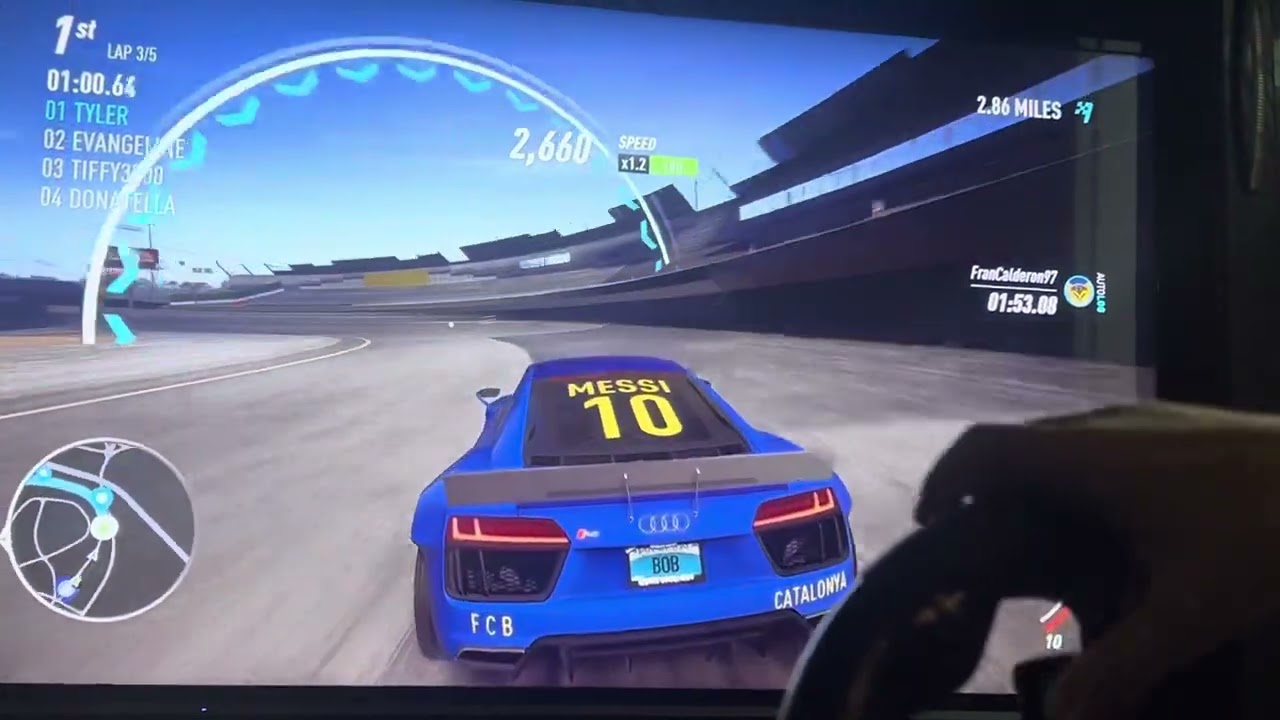 شوفو السباق 🙃👍#yarabob #needforspeed #racing #سباق 
