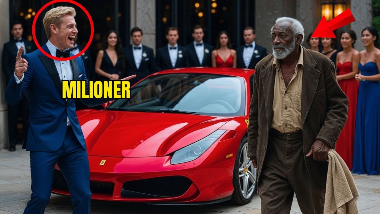 Bogacz Poniża Biednego Staruszka  Nie Wie, Że To Inżynier Ferrari, Kt&oacute;ry Stworzył Ten Silnik