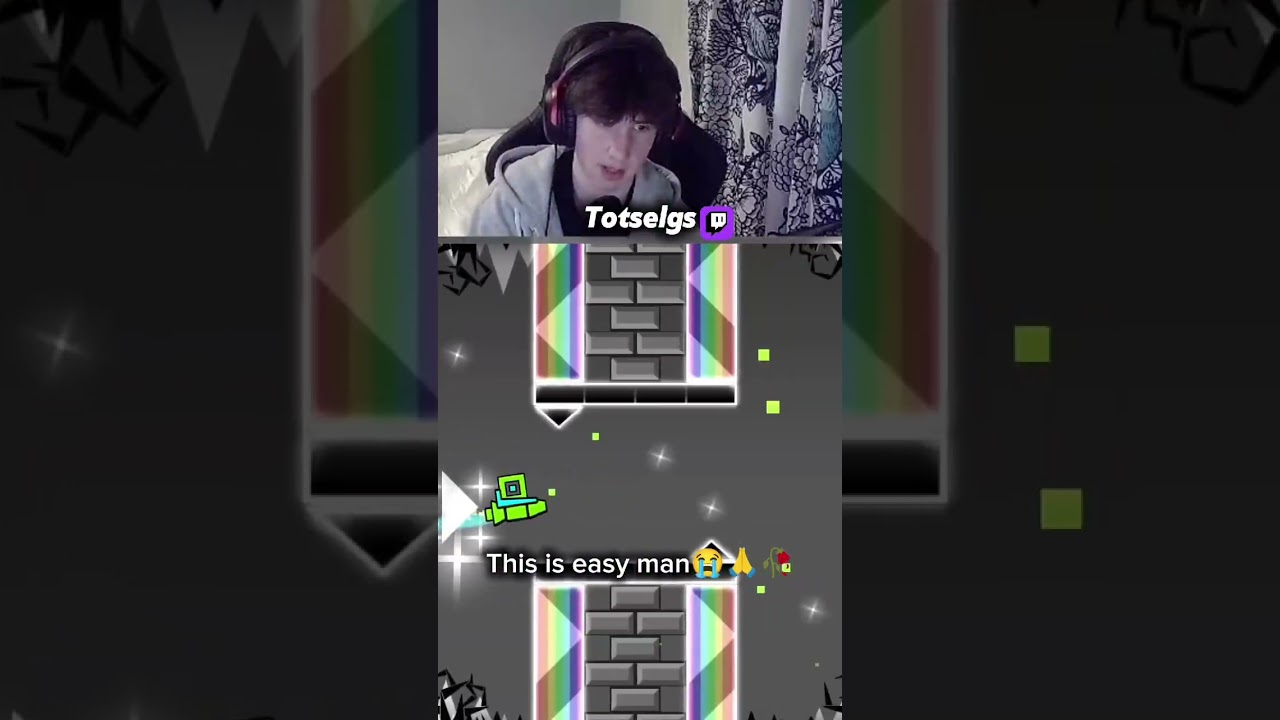 #geometrydash #fyp #short #funny #streamer #twitch #english #totse #gaming