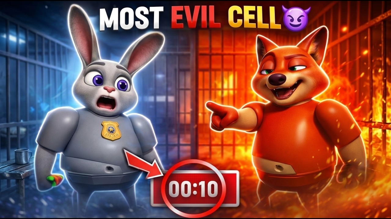 MOST EVIL PRISON CELL 😈 | 10 SECONDS TO ESCAPE!  ROBLOX